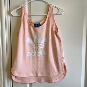 Adidas pink tank top (M)